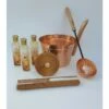 4Living Cadeau Set Sauna Emmer Copper -Zwembad Benodigdheden Verkoopwinkel 4living cadeau set sauna emmer copper