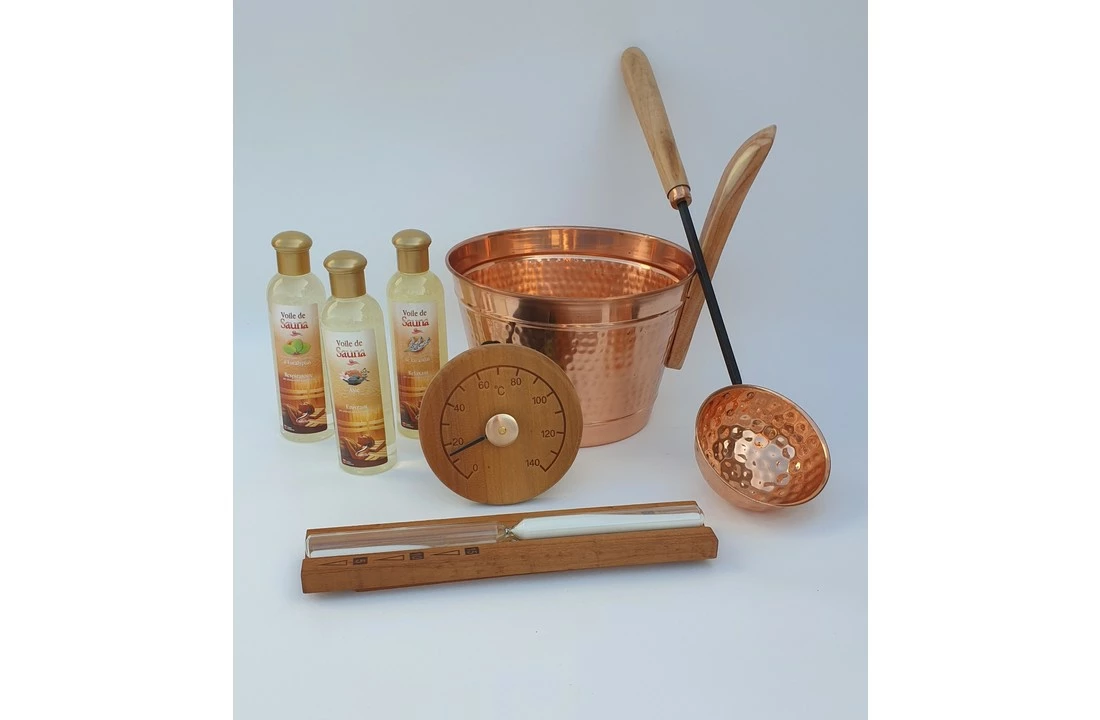 4Living Cadeau Set Sauna Emmer Copper 3 4Living Cadeau Set Sauna Emmer Copper