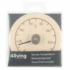 4Living Sauna Thermometer Grenen -Zwembad Benodigdheden Verkoopwinkel 4living sauna thermometer grenen