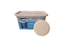 Acti Acti Long Tab Chloortabletten 5 Kg - 250grams -Zwembad Benodigdheden Verkoopwinkel acti acti long tab chloortabletten 5 kg 250grams 2