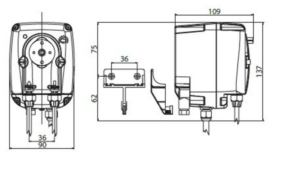 Avady Pools Peristaltische Zwembad Doseerpomp BF 3 Liter Per Uur 4 Avady Pools Peristaltische Zwembad Doseerpomp BF 3 Liter Per Uur - Afbeelding 2
