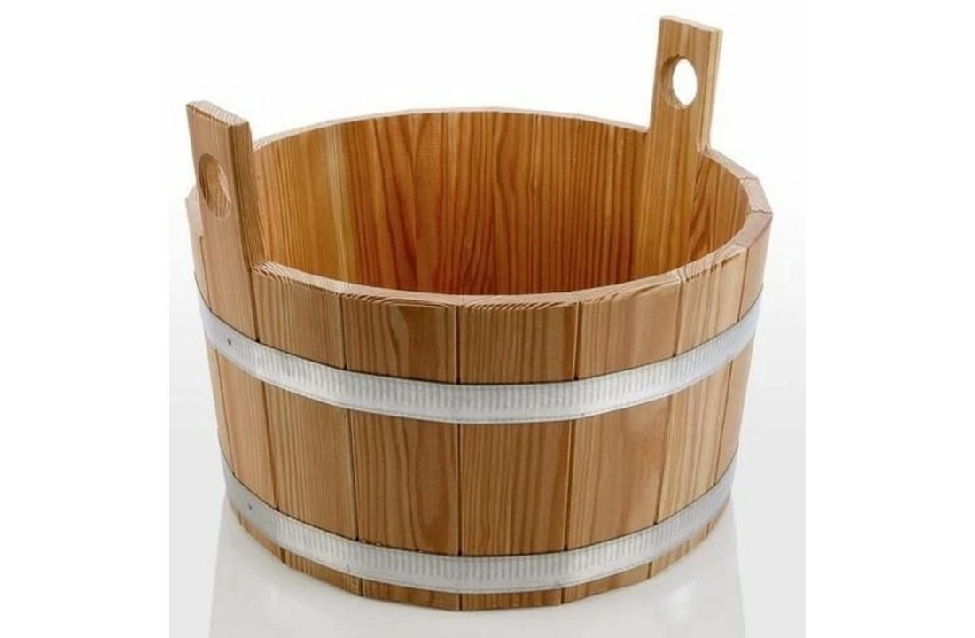 Blumenberg Sauna Voetenbak Lariks - Naturel 3 Blumenberg Sauna Voetenbak Lariks - Naturel