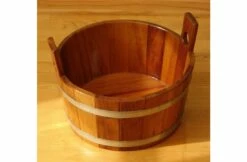 Blumenberg Voetenbak Kambala 16 Liter, Blank Gelakt