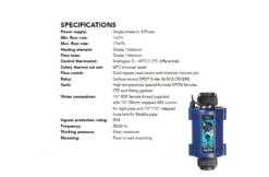 Elecro Nano SPA Heater 6KW -Zwembad Benodigdheden Verkoopwinkel elecro nano spa heater 6kw 1