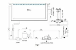 Elecro Nano SPA Heater 6KW -Zwembad Benodigdheden Verkoopwinkel elecro nano spa heater 6kw 2