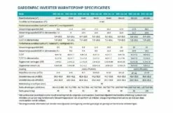 Garden PAC Garden Pac Inverter R3235.6kW 380v 90-160m3 Zwembad Warmtepomp -Zwembad Benodigdheden Verkoopwinkel garden pac garden pac inverter r32 356kw 380v 90 1 3