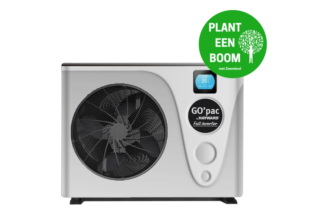 Hayward Hayward Go'Pac Full Inverter Warmtepomp 12kW 45m3 3 Hayward Hayward Go'Pac Full Inverter Warmtepomp 12kW 45m3