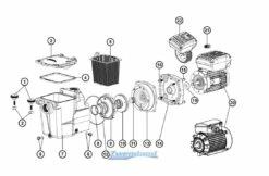 Hayward Hayward Super Pomp Mechanische Sealset SPX1600Z2 -Zwembad Benodigdheden Verkoopwinkel hayward hayward super pomp mechanische sealset spx 2