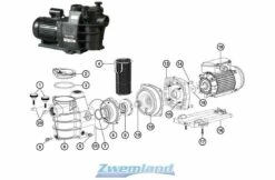 Hayward Hayward Superpomp Turbine 1.5 PK/ SPX2615CE -Zwembad Benodigdheden Verkoopwinkel hayward hayward superpomp turbine 15 pk spx2615ce 2