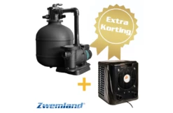 Leo Summerfun Warmtepomp + Quick Clean Zandfilterset 6m3