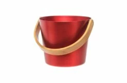 Rento Cadeau SetSauna Emmer Rood -Zwembad Benodigdheden Verkoopwinkel rento cadeau set sauna emmer rood 1