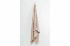 Rento Handdoek Kenno 90x180 Cm Beige/wit