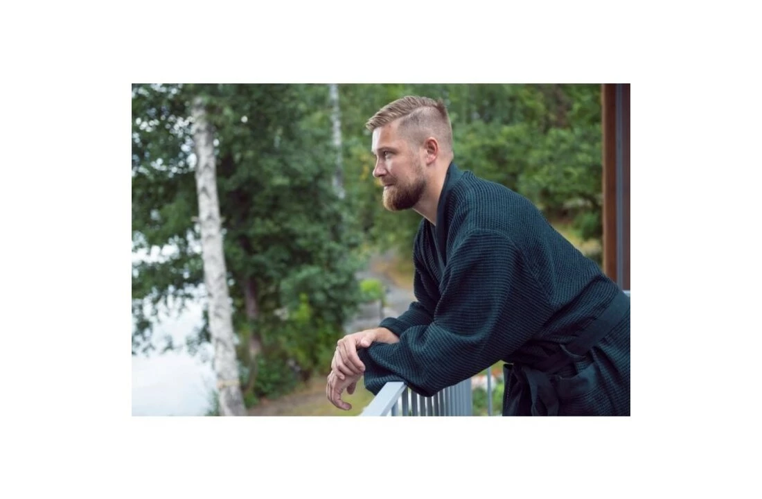 Rento Rento Badjas Kennozwart/donkergroen 8 Rento Rento Badjas Kennozwart/donkergroen - Afbeelding 6