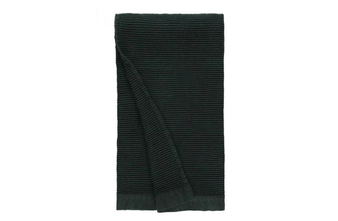 Rento Rento Handdoek 90x180cm Donkergroen 4 Rento Rento Handdoek 90x180cm Donkergroen - Afbeelding 2