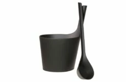 Rento Rento Pisara Sauna Emmer Set Zwart