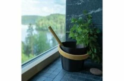 Rento Rento Sauna Emmer Aluminium Met Bamboe Handvat Zwart 8 Rento Rento Sauna Emmer Aluminium Met Bamboe Handvat Zwart -Zwembad Benodigdheden Verkoopwinkel rento rento sauna emmer aluminium met bamboe handv 10