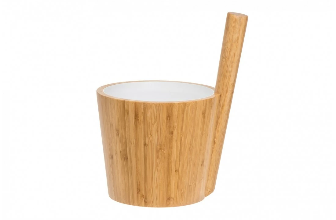 Rento Rento Sauna Emmer Bamboe Duo Wit 3 Rento Rento Sauna Emmer Bamboe Duo Wit