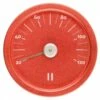Rento Rento Sauna Thermometer Aluminium Rond Rood -Zwembad Benodigdheden Verkoopwinkel rento rento sauna thermometer aluminium rond rood