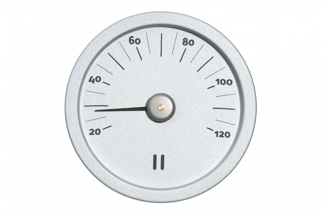 Rento Rento Sauna Thermometer Aluminium Rond Zilvergrijs 3 Rento Rento Sauna Thermometer Aluminium Rond Zilvergrijs