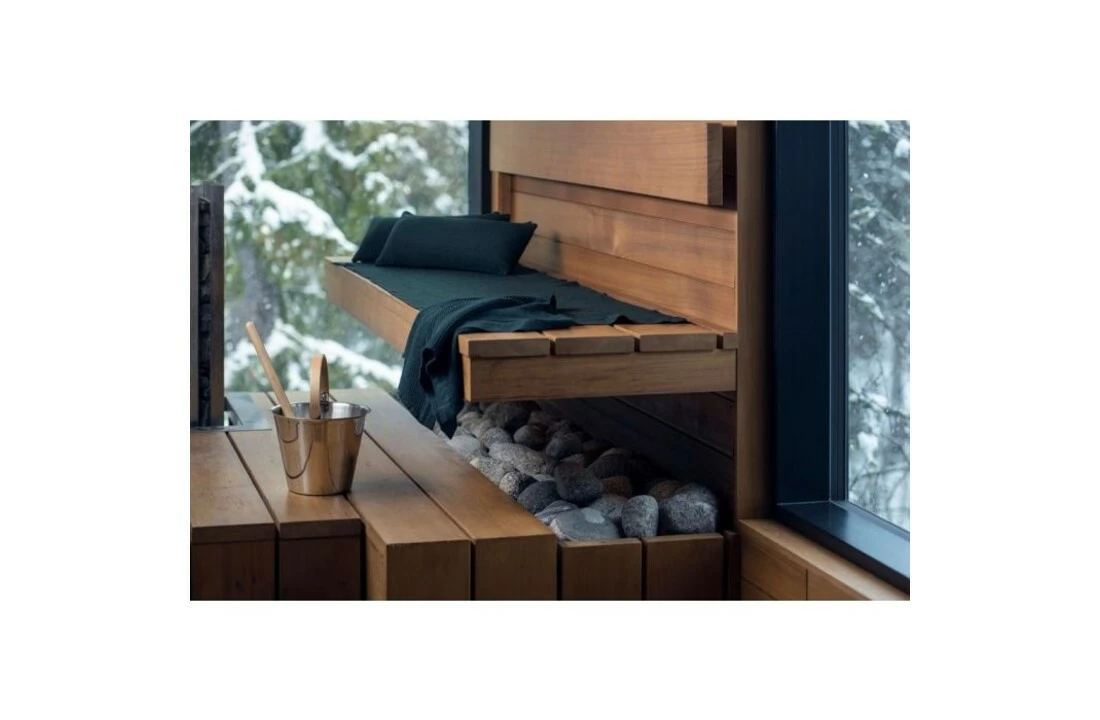 Rento Rento Saunakussen Kenno 50x22 Cm Zwart/donkergroen 6 Rento Rento Saunakussen Kenno 50x22 Cm Zwart/donkergroen - Afbeelding 4