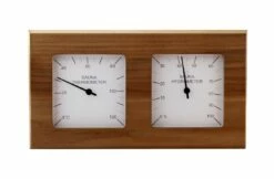 Sawo Sauna Produkten Combi Thermo Hygrometer Vierkant Ceder
