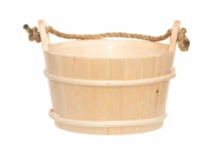 Sentiotec Sauna Emmer Basic 4 Litermet Handvat Touw