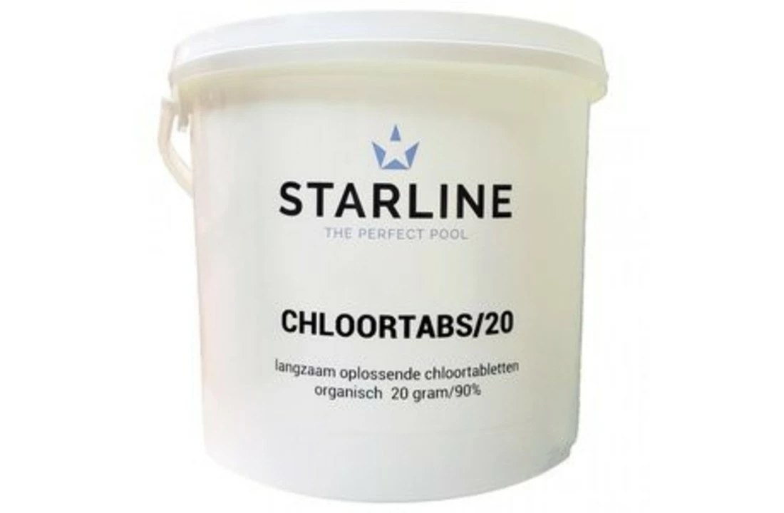 Starline Starline Chloortabs / Chloortabletten 20 Grams 5 Kg 3 Starline Starline Chloortabs / Chloortabletten 20 Grams 5 Kg
