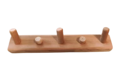 Zwemland Kapstok 3-haaks Model Hout